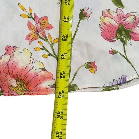 Fit & flare Summer Spring V-neck dress in light pink floral XS - Picture 3 of 6